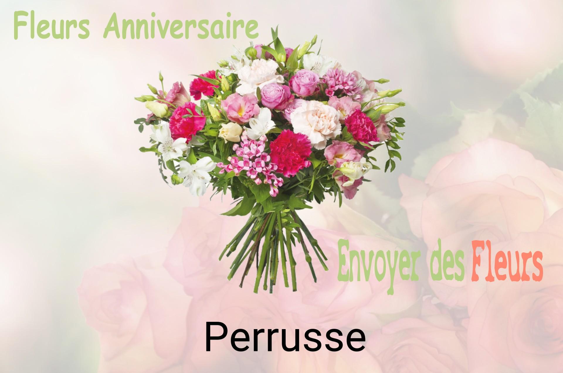 Bouquet de fleurs d’anniversaire livré à Perrusse